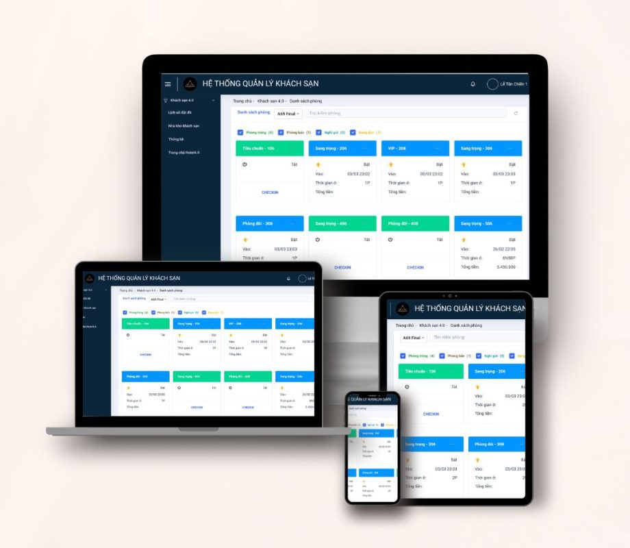 Phần mềm quản lý khách sạn